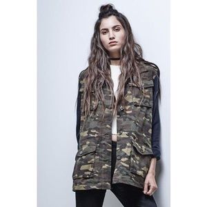 Pacsun camo jacket (gypsy warrior)